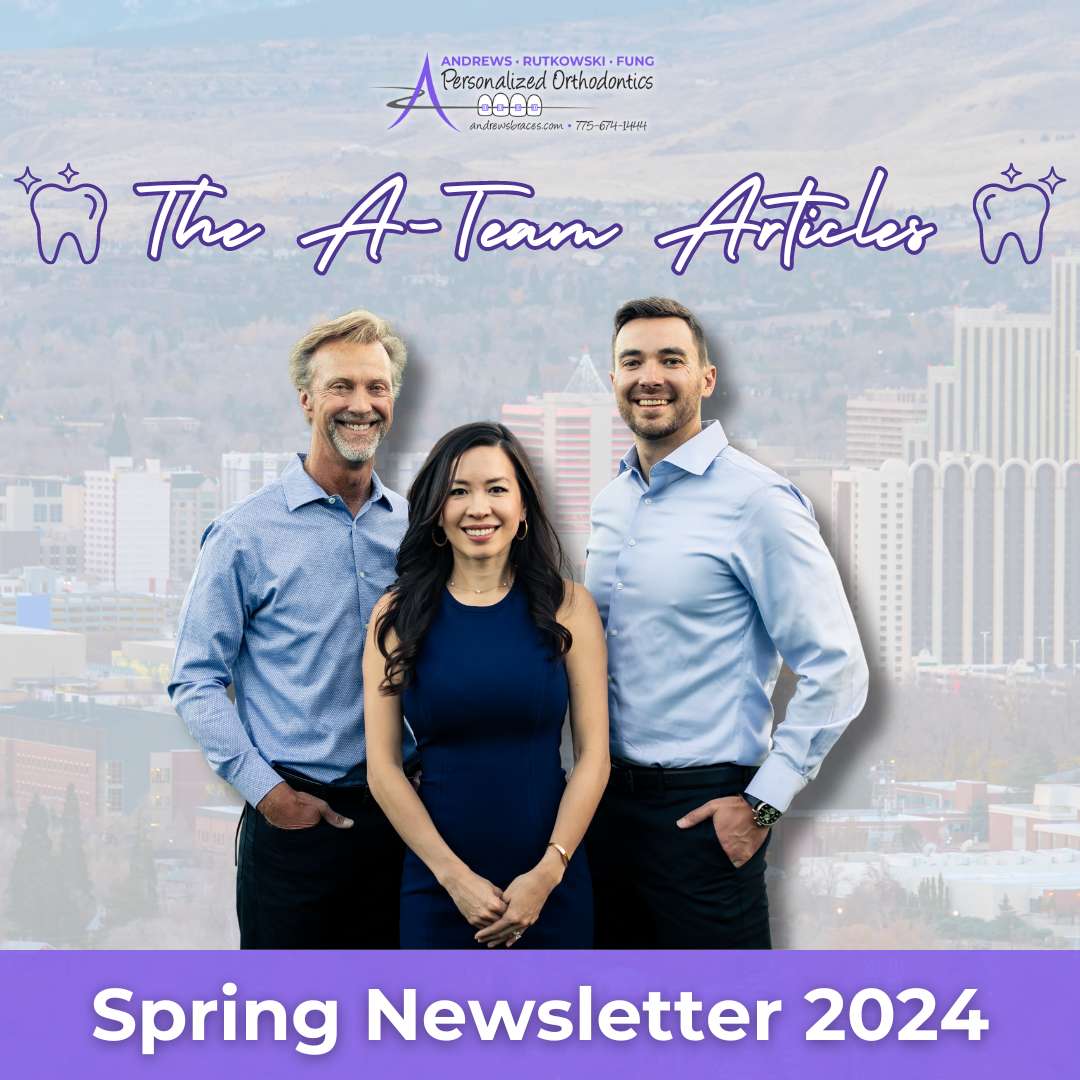 left to right: Dr. Kevin, Dr. Kat and Dr. Philip are shown below the text "The A-Team Articles"