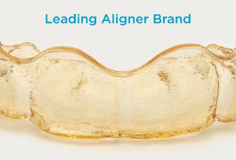Stained on Leading Aligner Brand