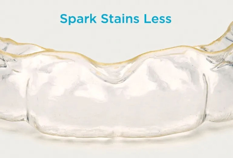 Stain Less on Spark Aligners
